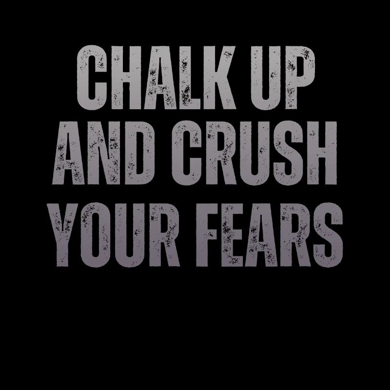 Bouldering Chalk Up Boulderer