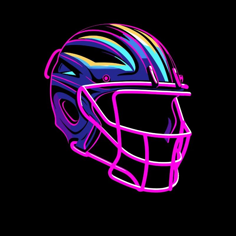 Lacrosse Helm Synthwave