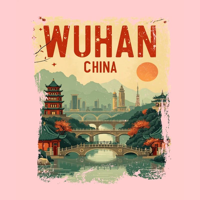 Visit Wuhan Hubei Province China Retro