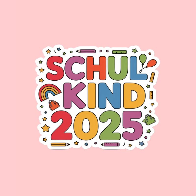 Schulkind 2025 Einschulung Schulanfang
