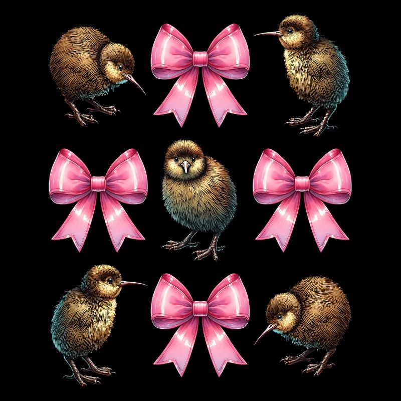 Coquette Bogen Kiwi Vogel Mama Muttertag rosa