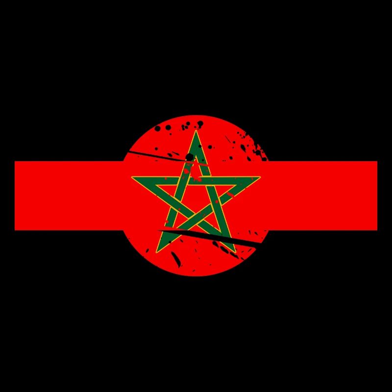 Maroc Drapeau Marocain