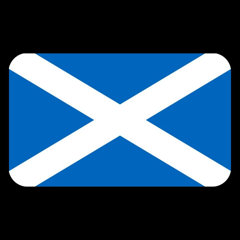 SCOTLAND FLAG round corner 400 dpi