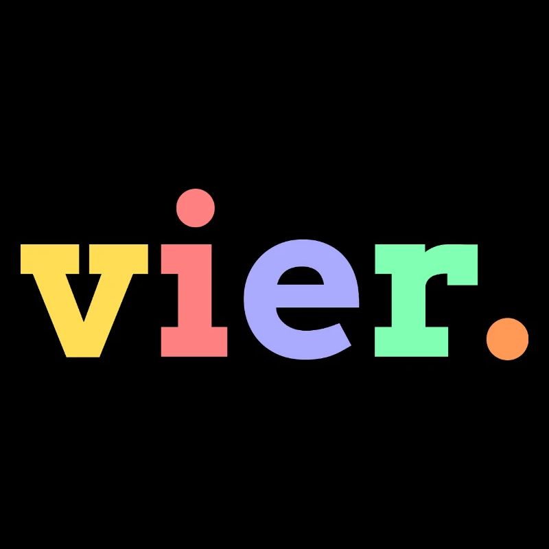 vier 4. Geburtstag