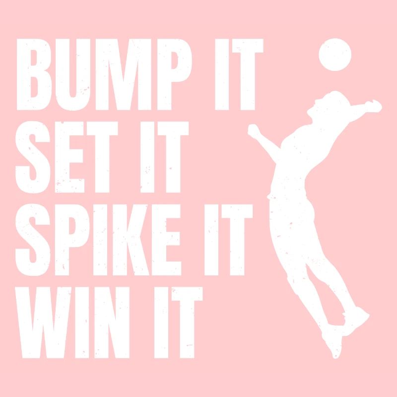 Bump It Set It Spike It Win It Spiker Volleyball P