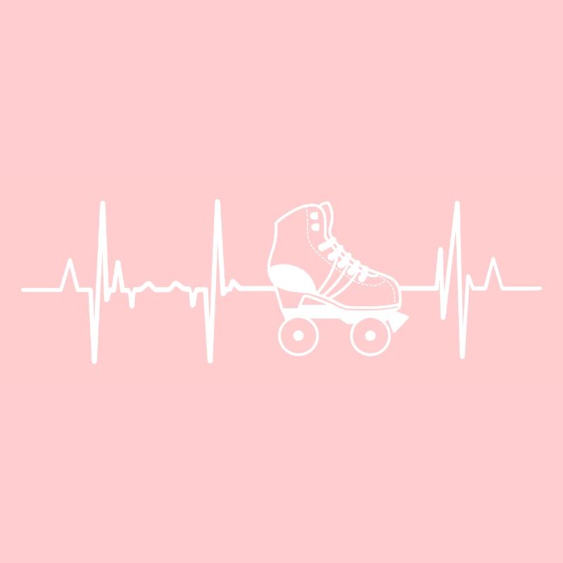 Rollerskates Herzschlag