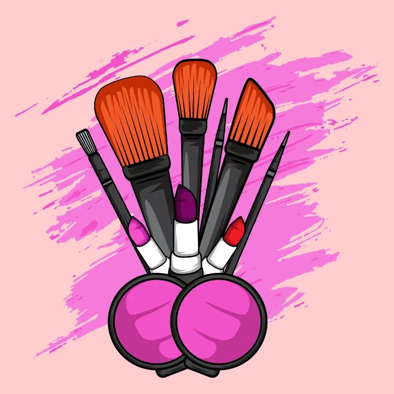 Makeup tools. Beautician. Poison
