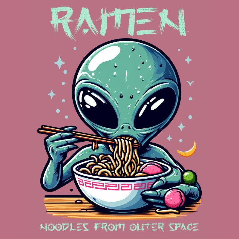 Outer Space Ramen Alien Noodles
