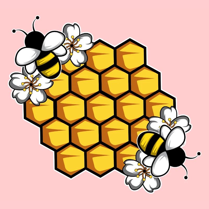 Honey comb beekeeper poison