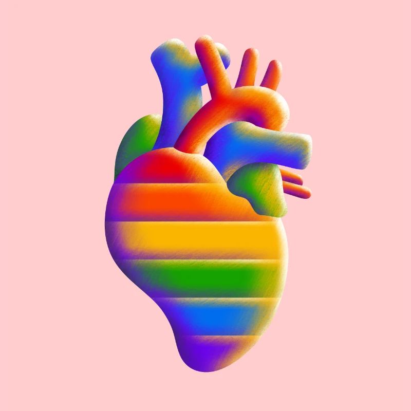 Beating with Pride - Heart - Love