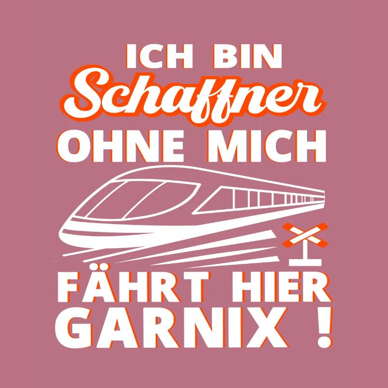 Schaffner Schaffnerin Bahn Beruf Arbeit Geschenk