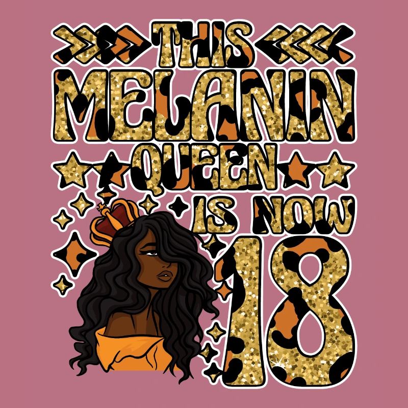 Questa regina della melanina è ora 18 nero