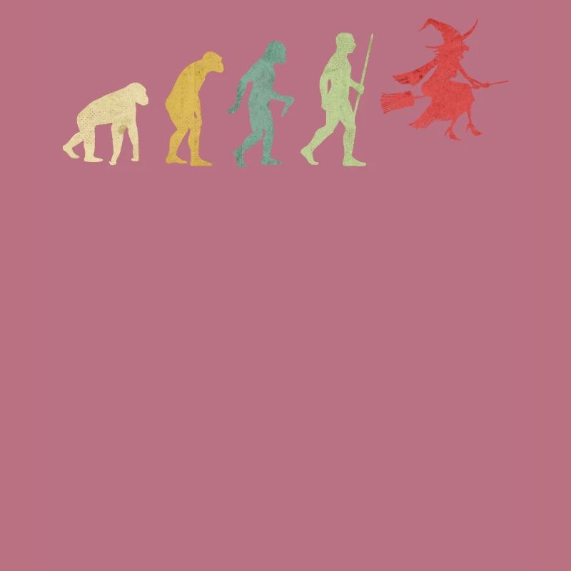Halloween Witch Flying Broom Evolution