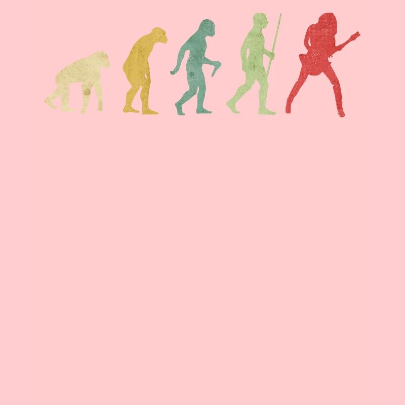 Guitar Rock Girl Evolution