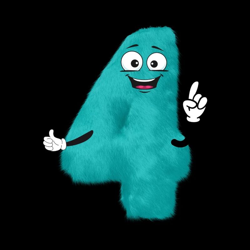 Fluffy 4 pour 4e anniversaire 4 ans enfant en bas âge