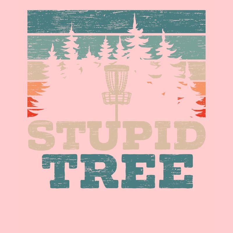 Stupid Tree Treejection Drôle Disc Golf Tosser