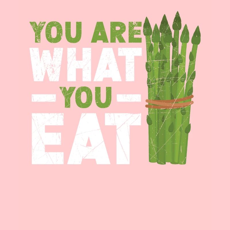 Vous êtes ce que vous mangez Asperges Légume Végétalien
