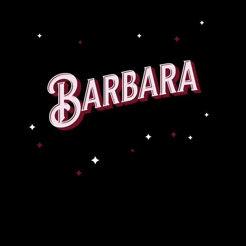 Barbara name personalized