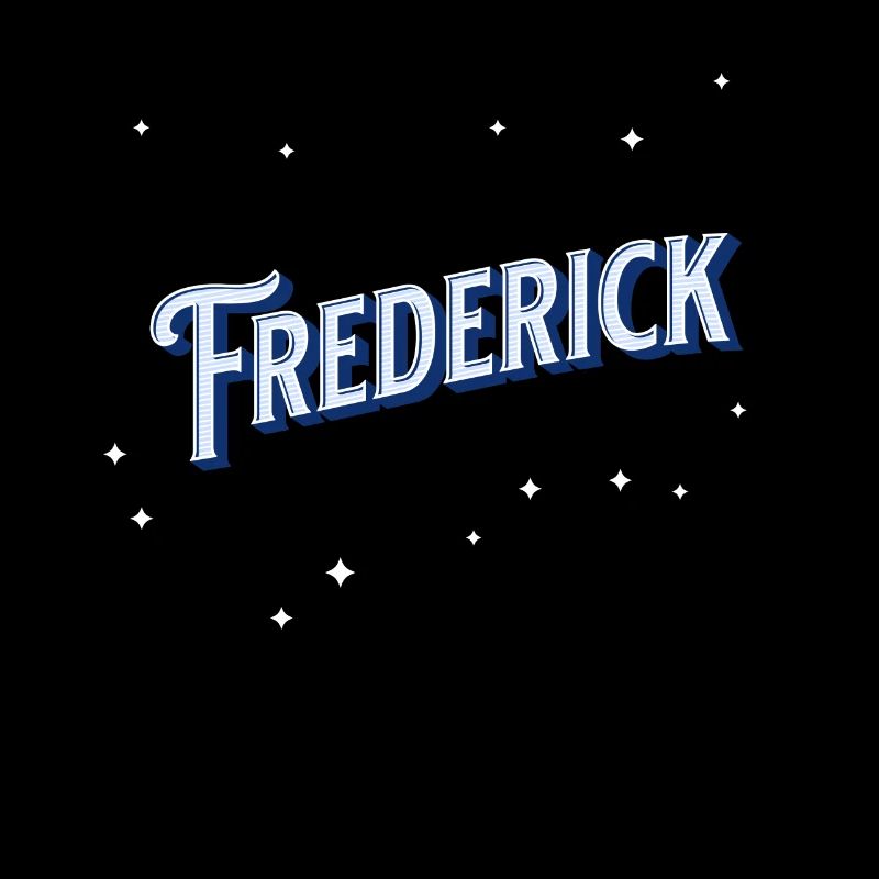 Frederick name personalized