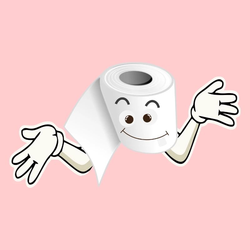 Papier toilette à perte