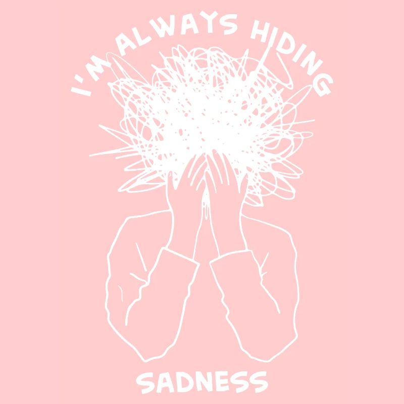 Tristesse cachant graphique