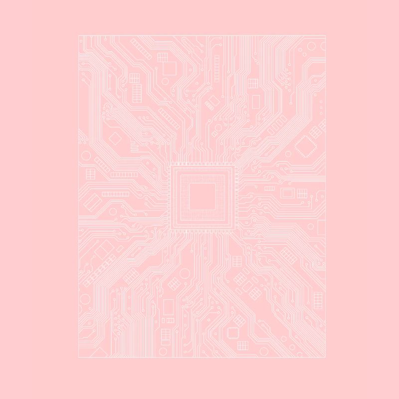 Schaltkreis vom Computer - Platine