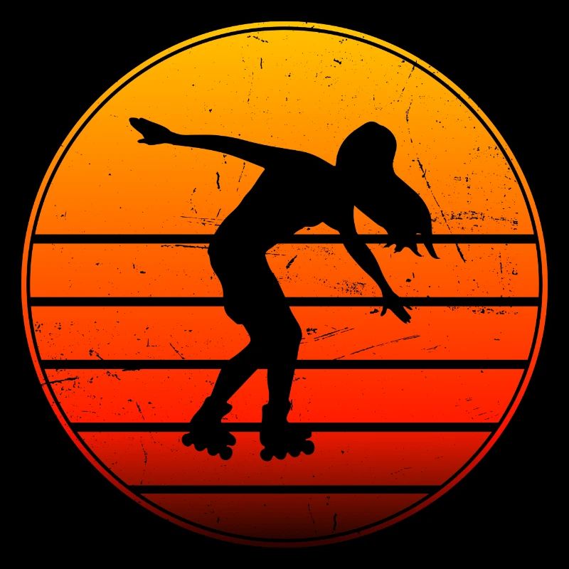 Damen Rollschuhlaufen Roller Skating Rollerskate