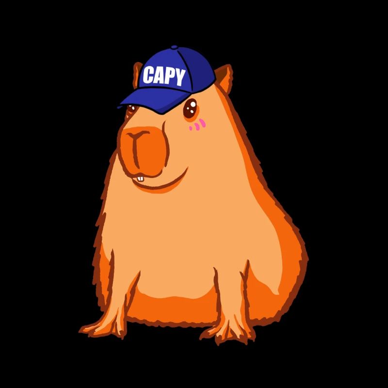 Capybara funny saying Capy Bara