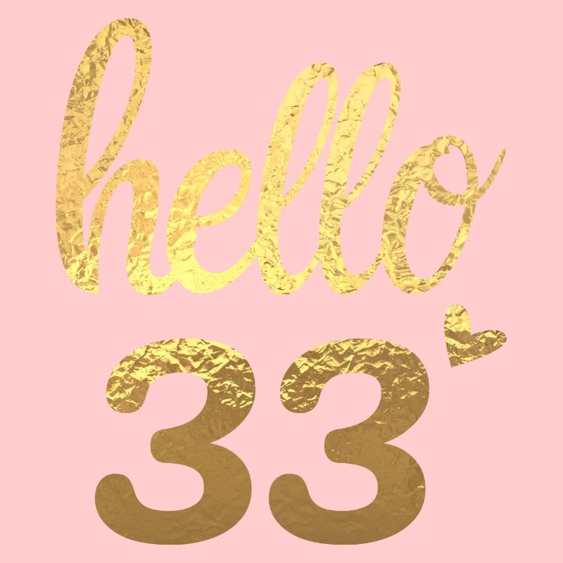 Hello 33 doré