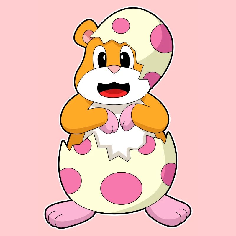 Hamster Eierschale 