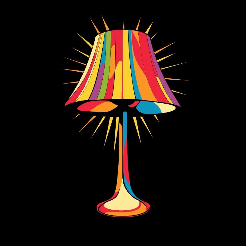 Lamp 70s Music Party