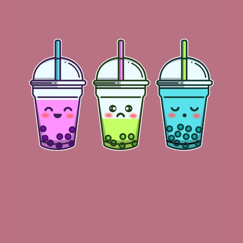 Bubbletea Bubble Tea Soft Drink Summer