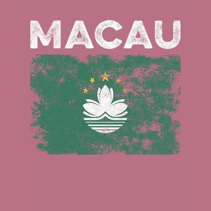 Drapeau de Macao en détresse - Drapeau macanais