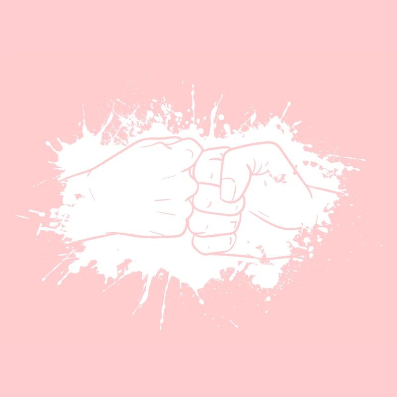 Fist bump splash