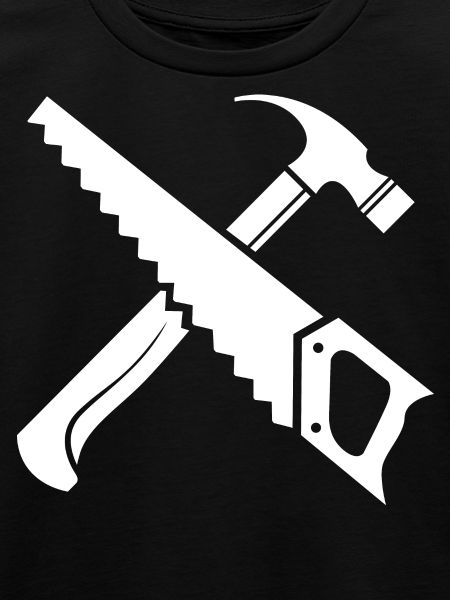Saw Hammer Tool Symbol Gave Saw Ikon