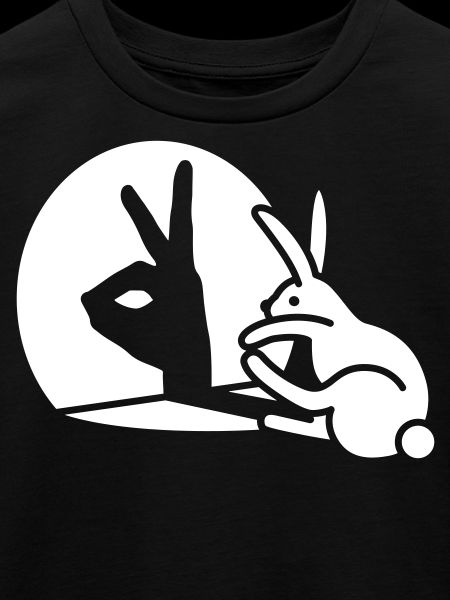 Funny Rabbit Hand Shadow Projection Rabbit
