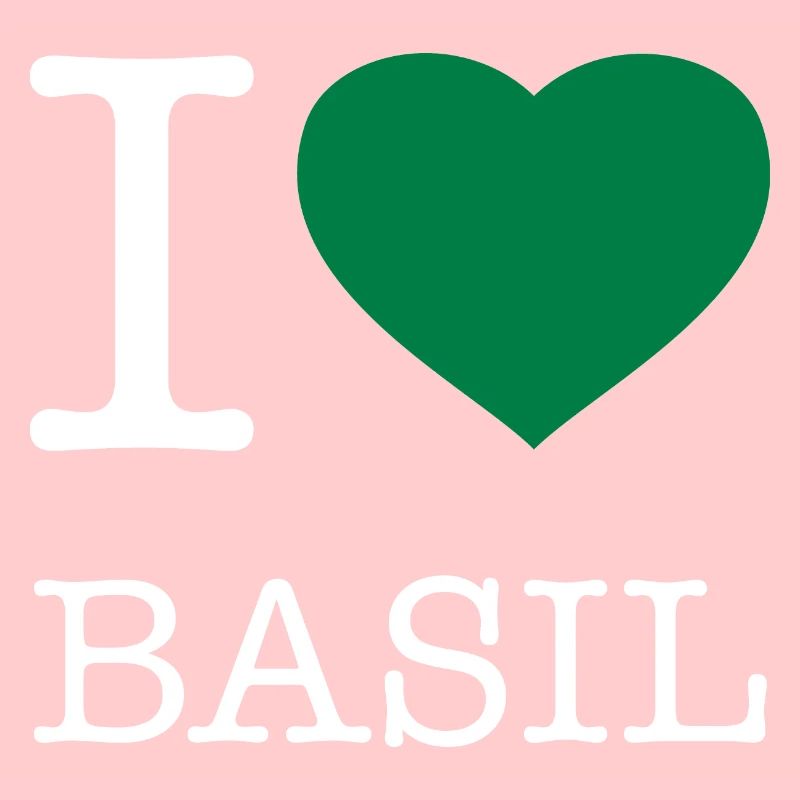 I LOVE BASIL Basilikum
