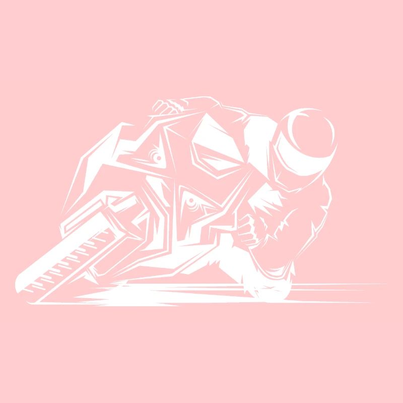 Icône de piste de course de moto Logo Moto
