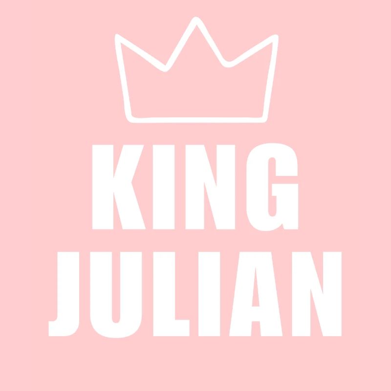 Julianischer Name mit Buchstabe J - King Crown Hemd