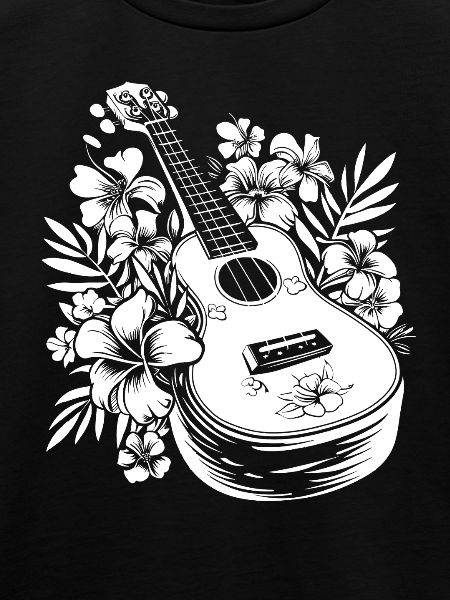 Cartoon Ukulele