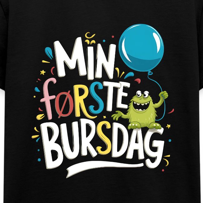Min første bursdag - Gave til 1-åring