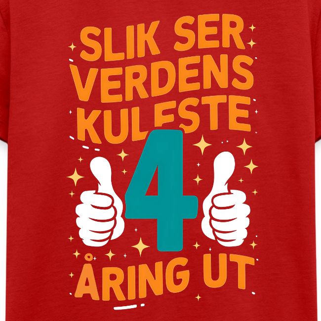 Verdens kuleste 4-åring - Gave til 4-åring