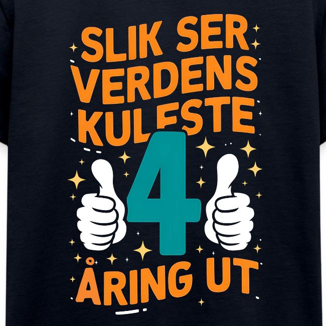 Verdens kuleste 4-åring - Gave til 4-åring