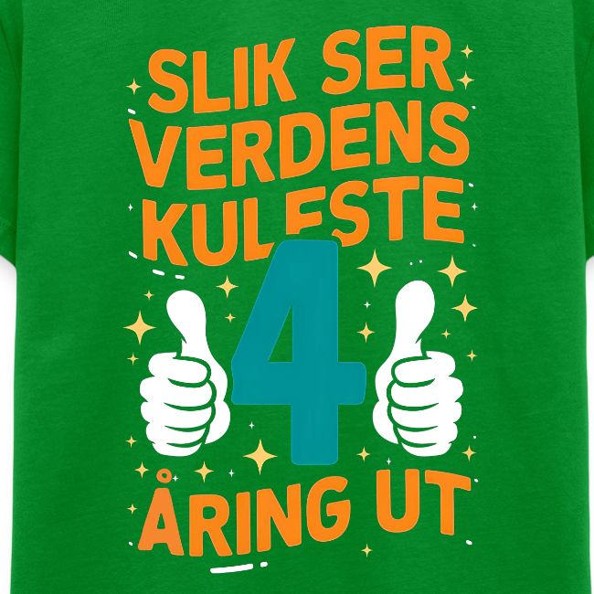 Verdens kuleste 4-åring - Gave til 4-åring