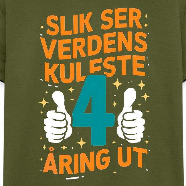 Verdens kuleste 4-åring - Gave til 4-åring