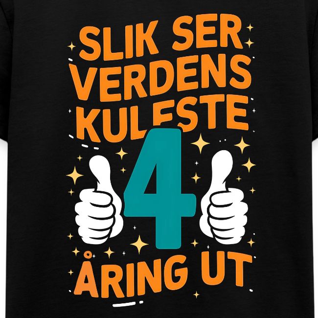 Verdens kuleste 4-åring - Gave til 4-åring