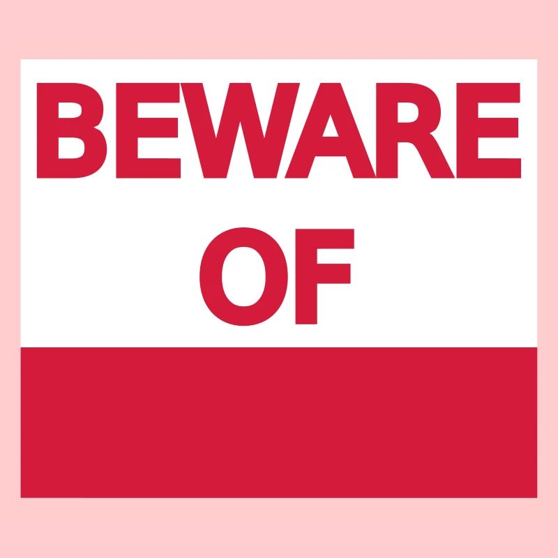Warnschild Achtung Schild Vorsicht vor dem Vorlage