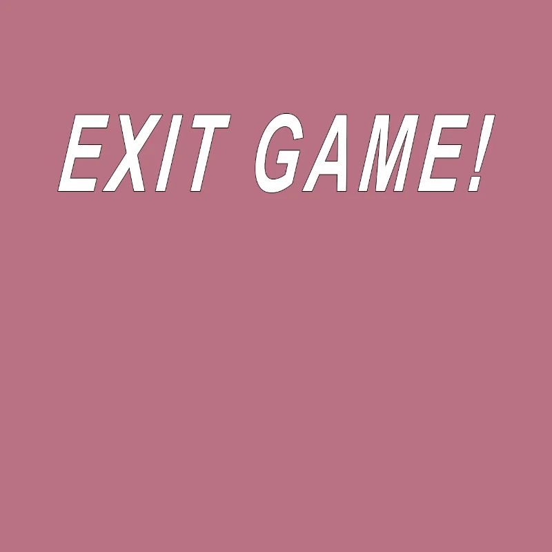 Exit Game simulation miroir noir