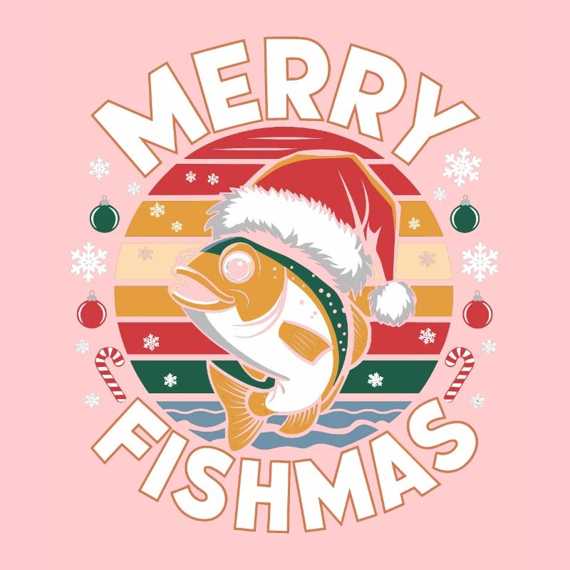 Merry FishmasFun Angler Design
