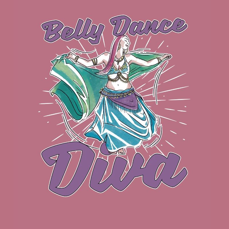 Belly Dancer Diva Pour Belly Dancer